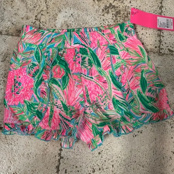 Lilly Pulitzer Girls Zia Shorts - Picture 4 of 8